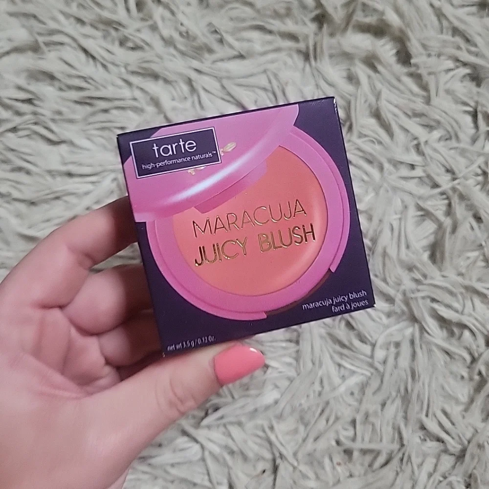 Tarte Maracuja Juicy Blush Rose Full Size New NIB BNIB 3.5g / 0.12 oz MSRP $30 ✨